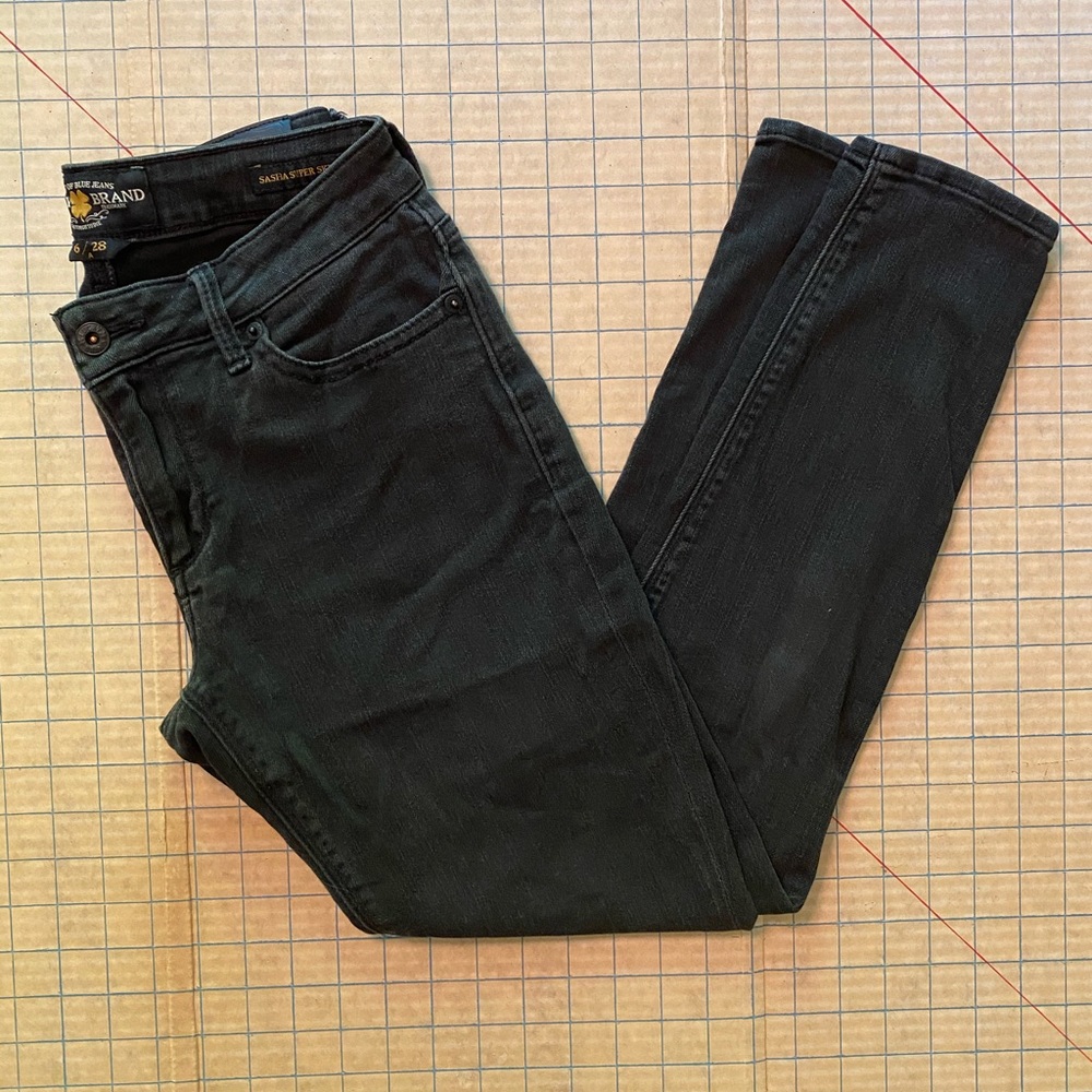 Lucky Brand Sasha Super Skinny Jeans Ankle